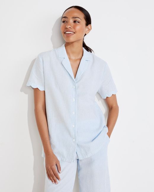 talbots linen shirts