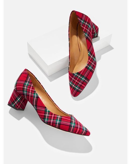 Talbots Pink Kayla Block Heel Pumps