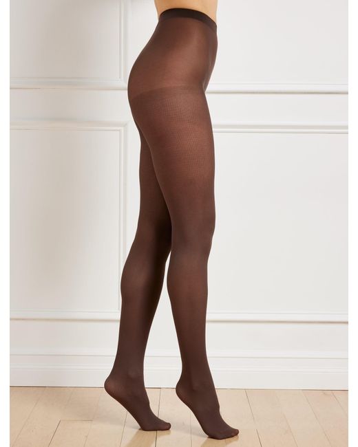 Talbots Natural Rib Knit Tights