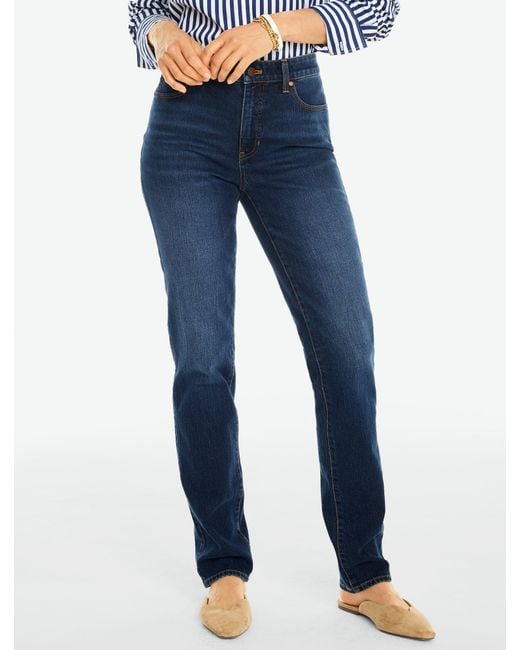 Talbots Blue Straight Leg Jeans