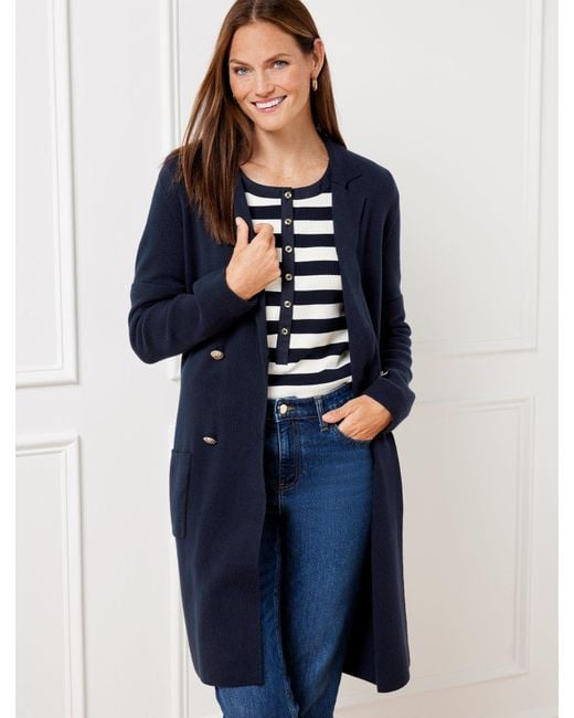 Double breasted cardigan sweater hot sale