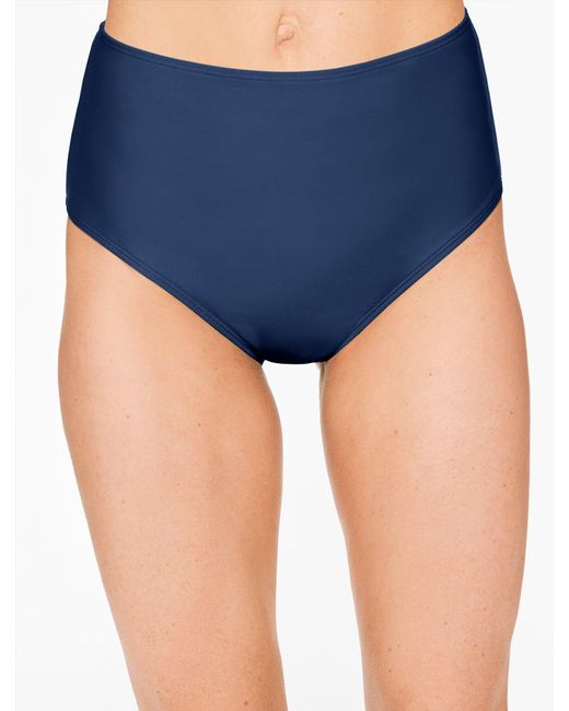 Aqua Club Blue Ultra High Waist Swim Bottom