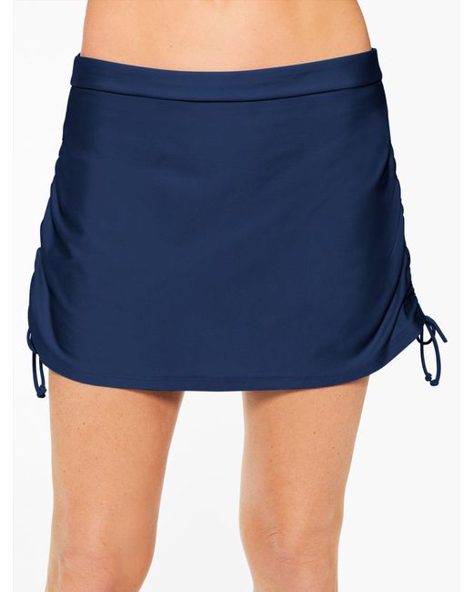 Aqua Club Blue Cinch Swim Skirt