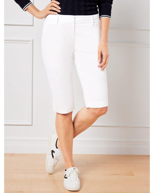 Talbots White Perfect Shorts