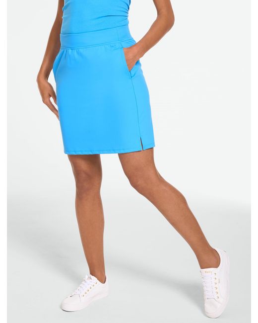 Talbots Blue Out & About Skort