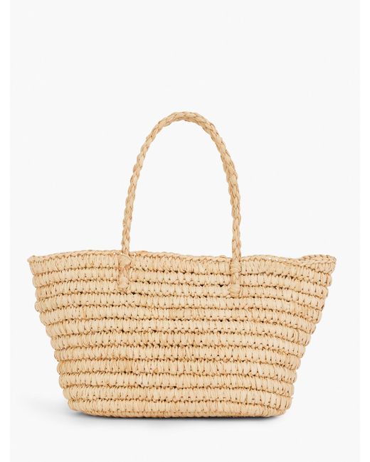 Hat Attack Natural Nora Mini Handheld Bag