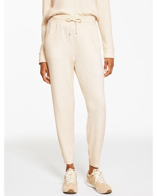 Talbots Natural Airknit Stretch Nep Jogger Pants
