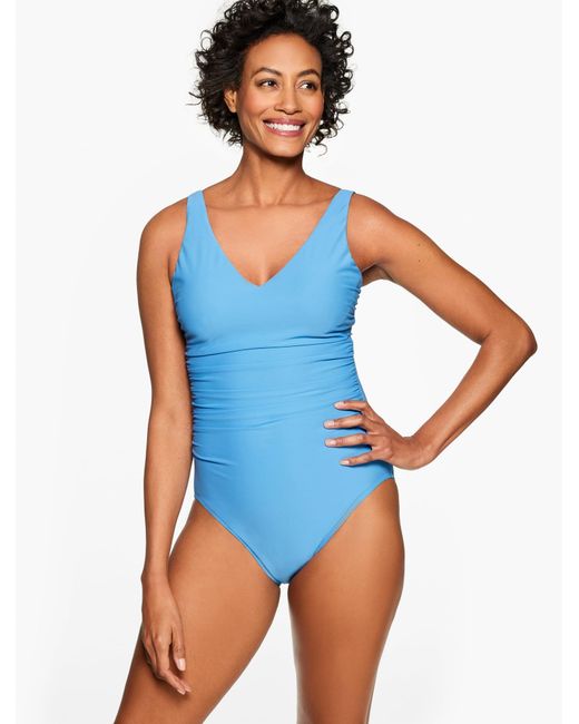 Miraclesuit Blue Plus Size