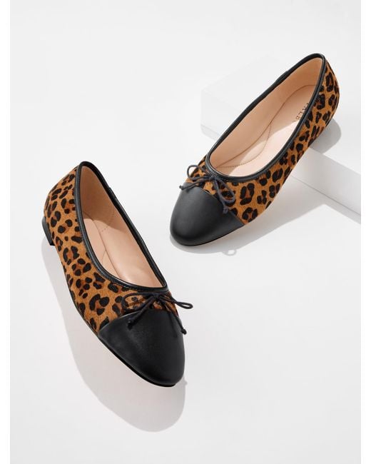 Talbots Natural Ansly Ballet Flats