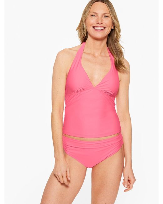 Aqua Club Pink Halter Tankini