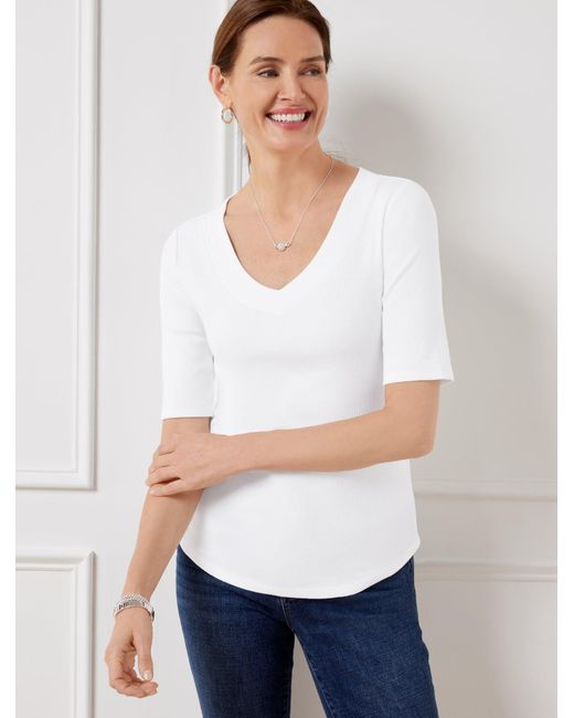 Talbots White Plus Size