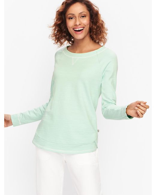 talbots heathered sweatshirt
