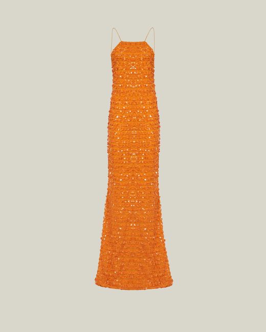 Taller Marmo Orange Candice Dress