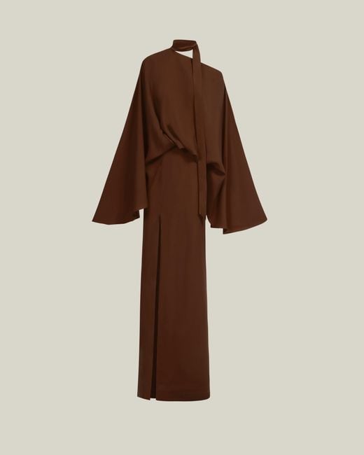 Taller Marmo Brown Brooks Dress