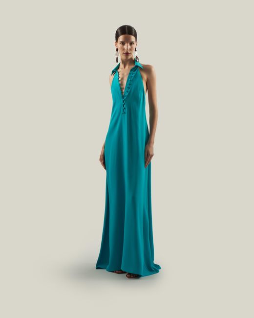Taller Marmo Blue Barbara Dress