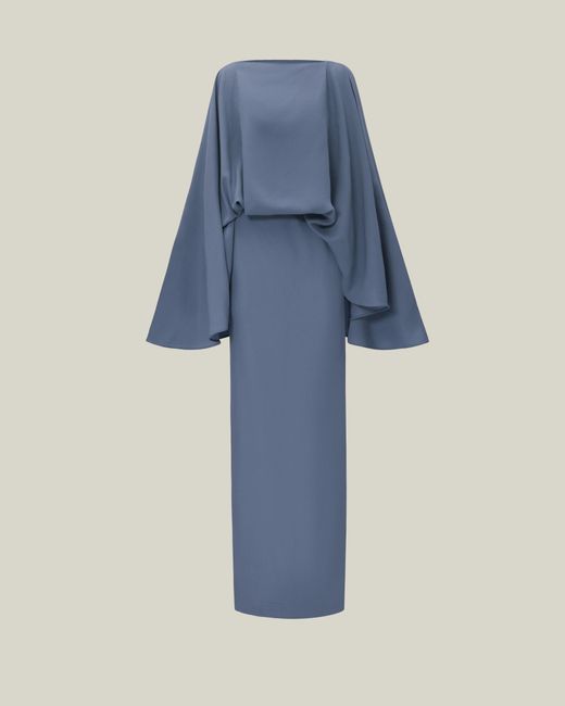 Taller Marmo Blue Eolia Dress