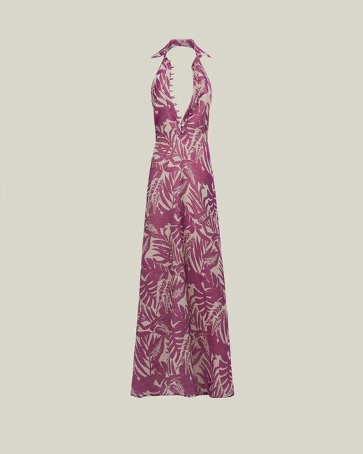 Taller Marmo Pink Barbara Tropical Dress
