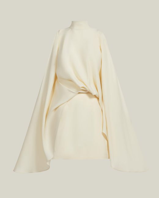 Taller Marmo Natural Mini Bacall Dress