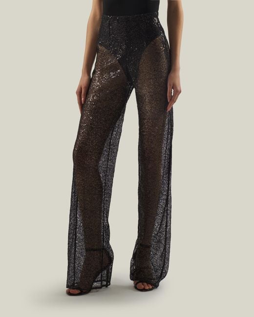 Taller Marmo Black Marlene Disco Pants