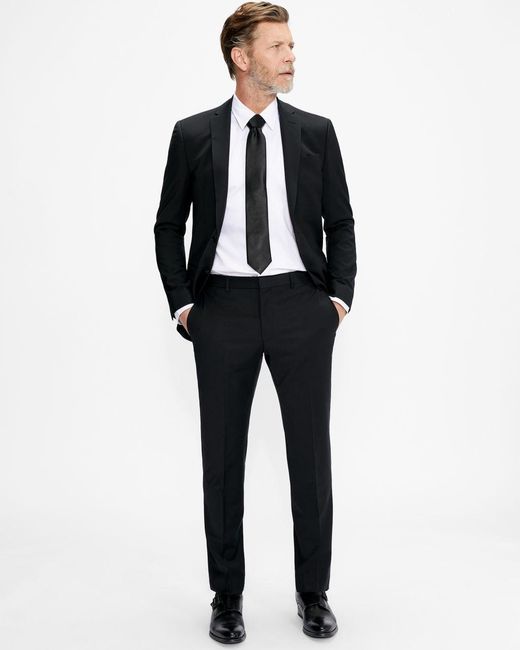 ted baker black suit