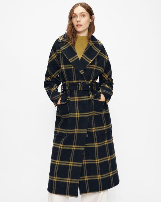 navy ted baker coat