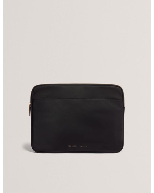 Ted Baker Black Nytalia 13-Inch Padded Laptop Case