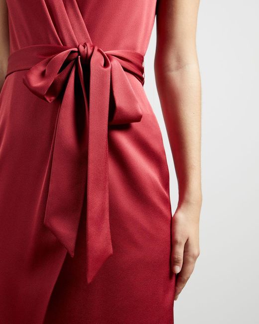 red ted baker dress