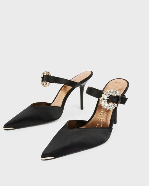 Ted Baker Embellished Buckle Mule Court 