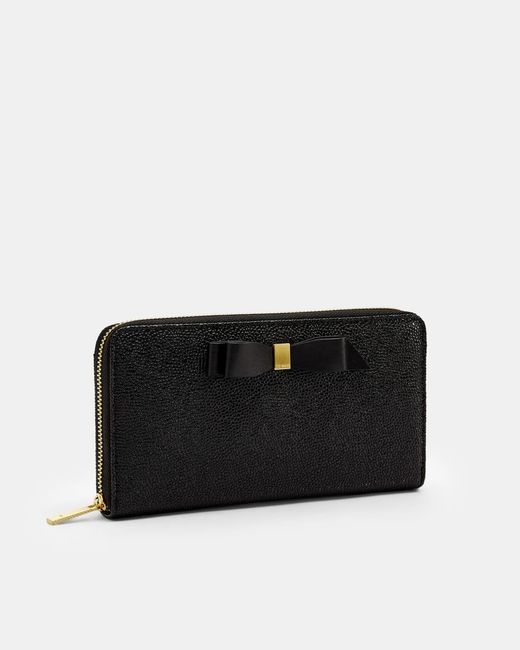 ted baker black bow purse