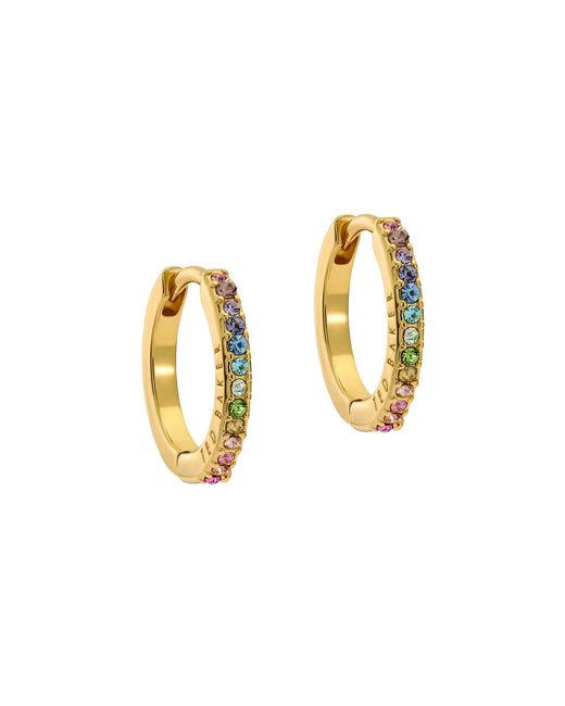 Ted Baker Metallic Heplie Crystal Hoop Earrings