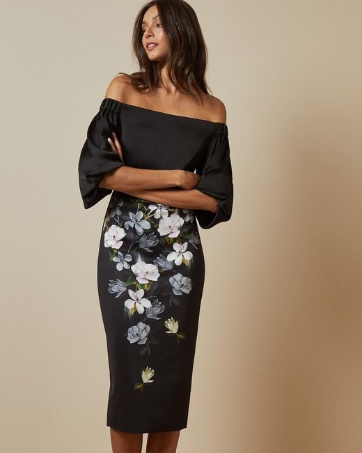 stylish bodycon dresses S Black Asymmetric Dress with Halter Neck Width:3E Midi length for a Dresses/Shop by Color/Black Dresses Carnegy Avenue 5-Drawer Black