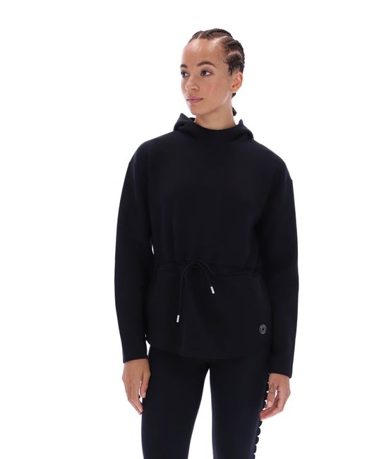 Ted Baker Blue Lily Drawcord Waist Longline Active Hoodie