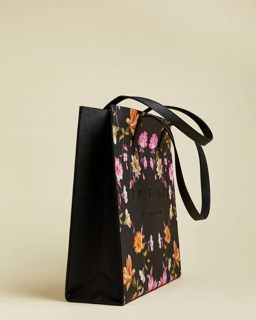 ted baker black icon bag