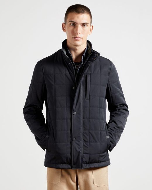 ted baker quilted jacket