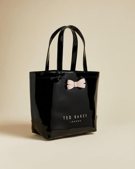 Ted Baker Black Bow Large Icon Bag