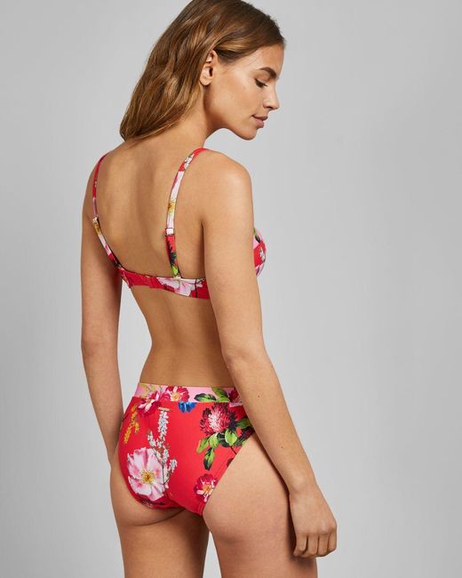 ted baker red bikini