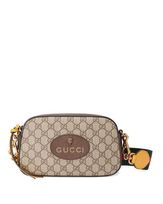 Gucci Brown Camera Bag With Logo for men