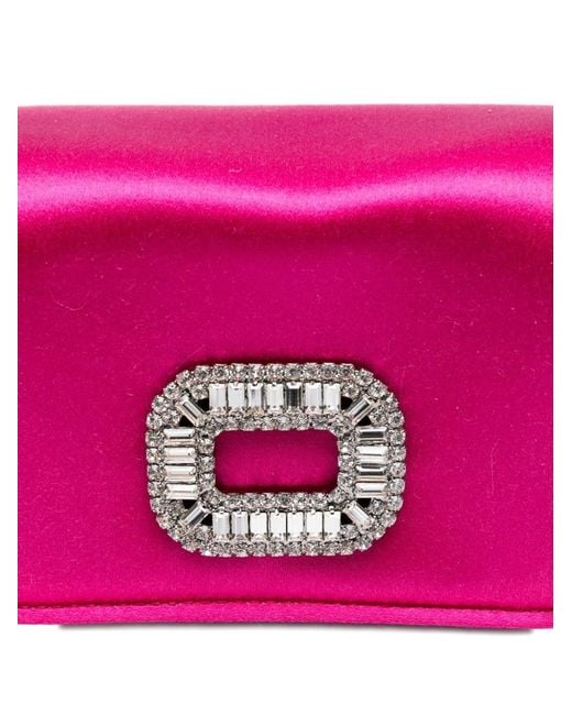 Roger Vivier Pink Pilgrim Mini Bag