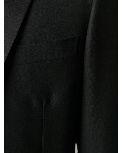 Brioni Black Wool Single-Breasted Suit for men