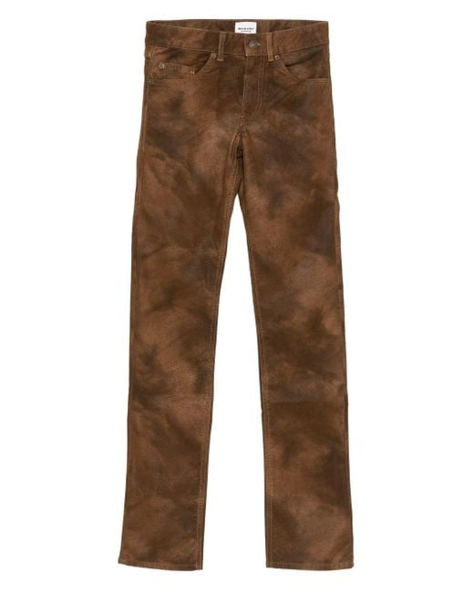 Isabel Marant Brown Marant Etoile Kelsie Trousers