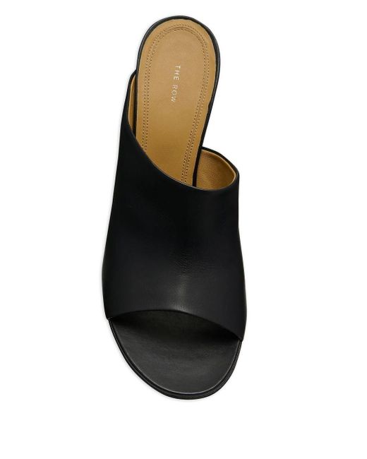 The Row Black 90Mm Signum Mules