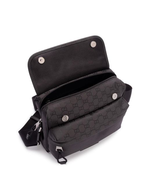 Borsa A Tracolla Nexus Media- Uomo di Gucci in Black da Uomo