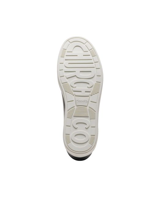 Church's Black Ludlow Sneakers With Smooth Leather Upper And Lace-Up Fastening for men