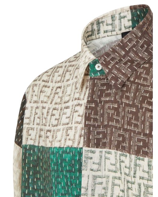 Camicia di Fendi in Multicolor da Uomo