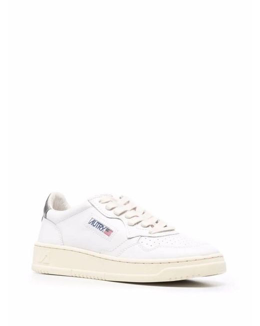 Autry White Medalist Low Aulwll05 Sneaker