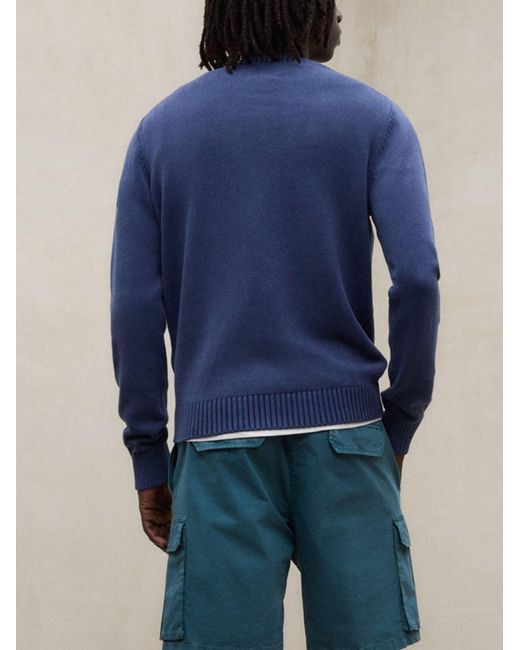 Ecoalf Blue Tail Sweater for men