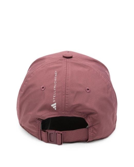 Adidas By Stella McCartney Pink Logo Baseball Cap