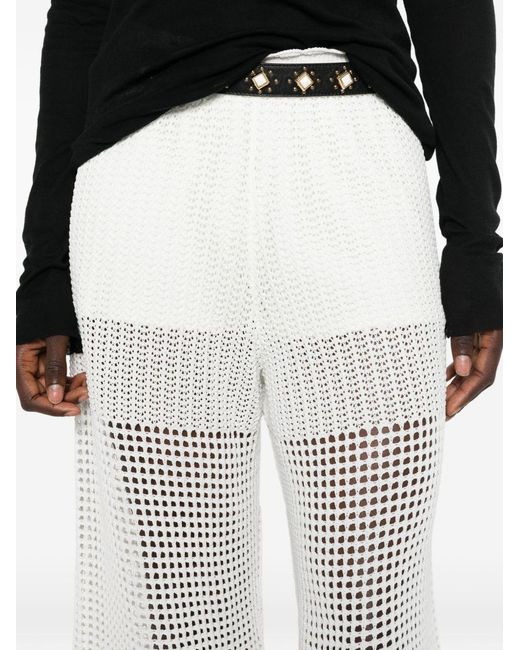 IRO White Midi Skirt