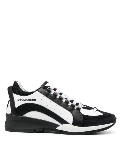 DSquared² Black Running Low-top Sneakers for men
