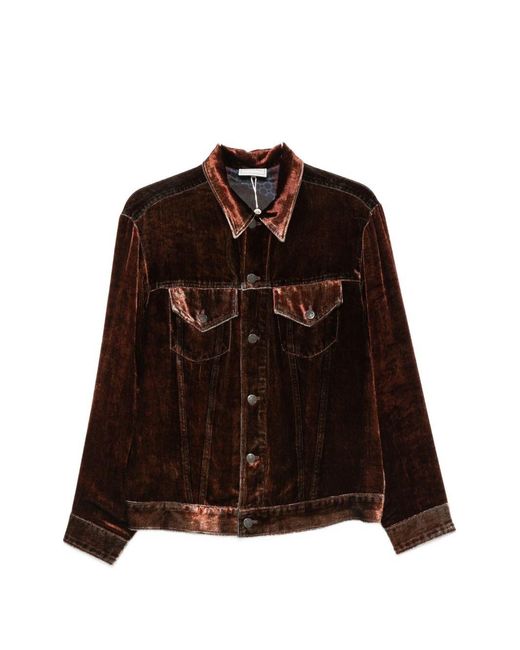 Pierre Louis Mascia Brown Velvet Jacket